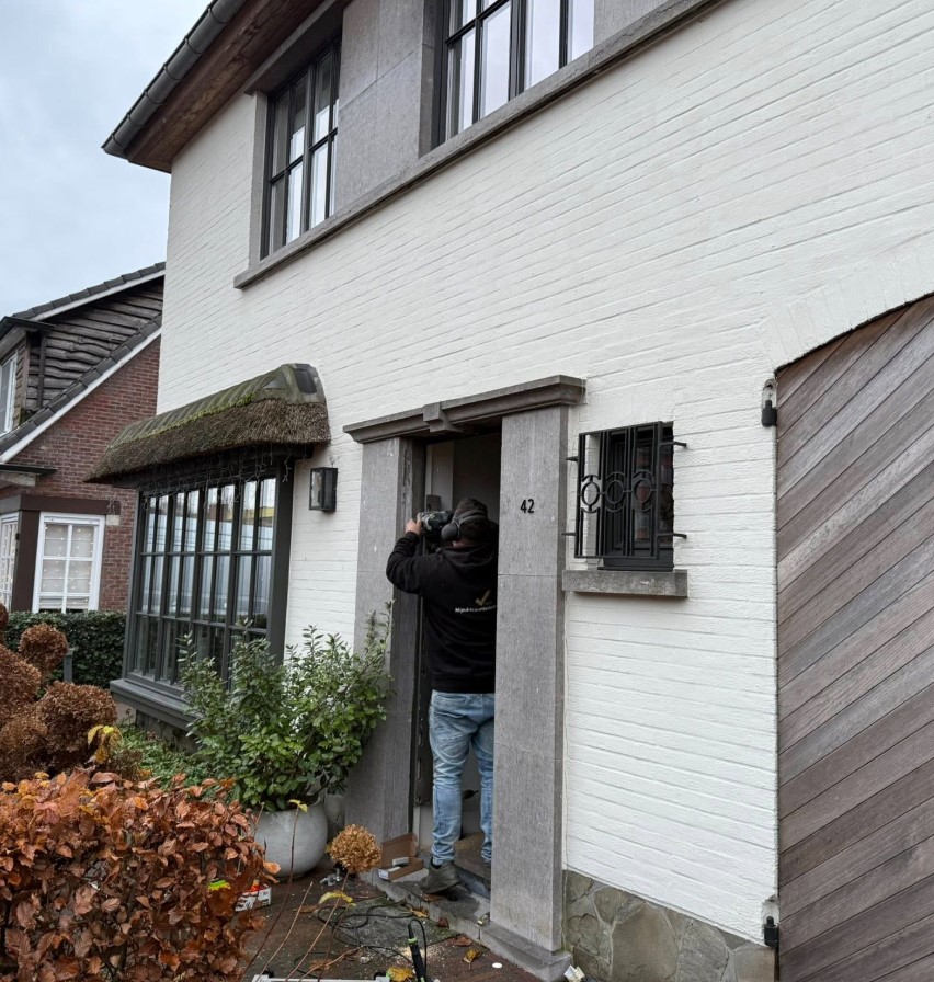 voordeur driepuntssluiting geplaatst belgie