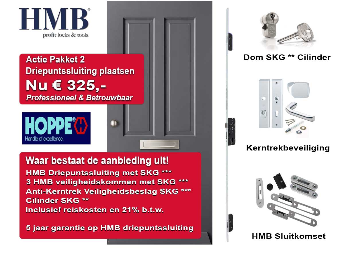 actie pakket 2 driepuntssluiting plaatsen