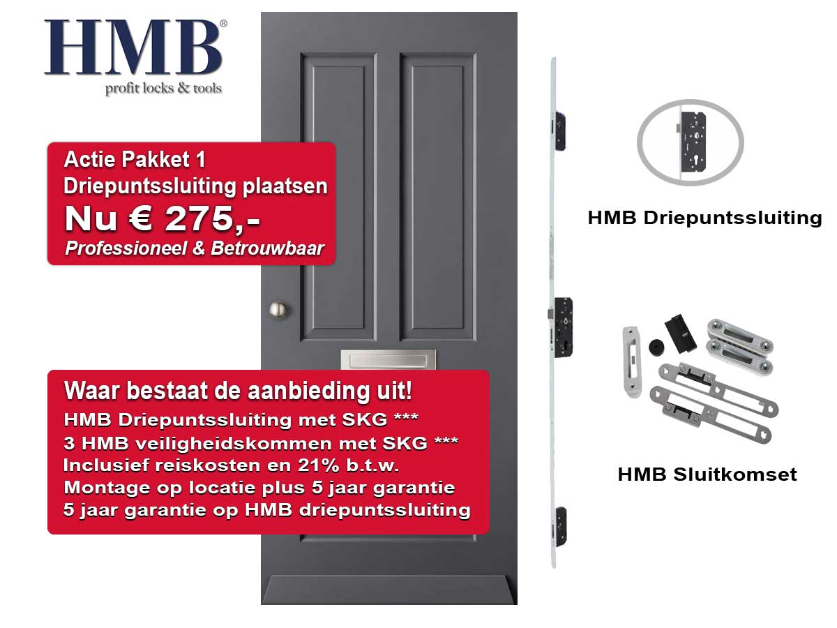 actie pakket 1 driepuntssluiting 275 euro